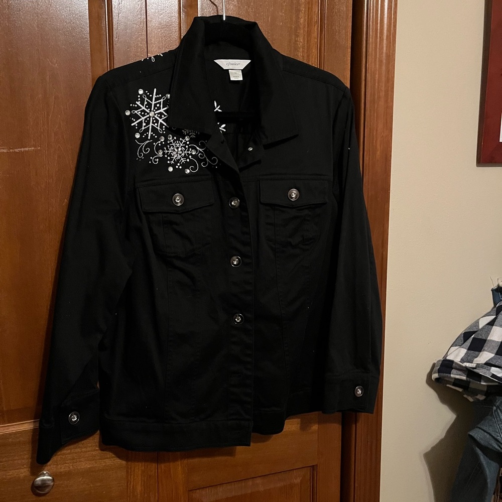 C. J. BANKS light weight jacket.  Size 1X great for dressing up or down